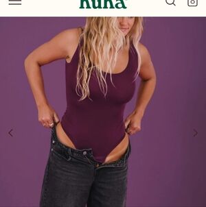 Huha Mineral Bodysuit - Purple (NWOT)